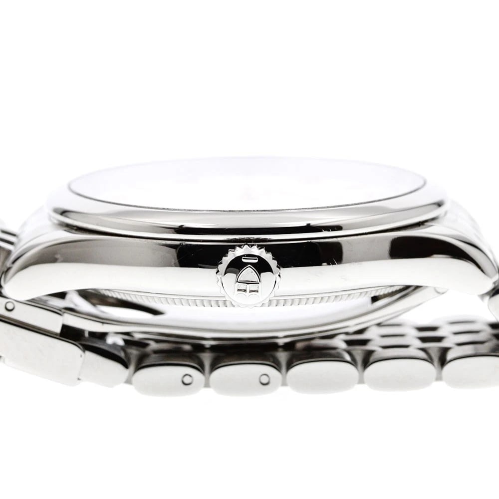 TUDOR DATE SILVER AUTOMATIC WATCH - 4