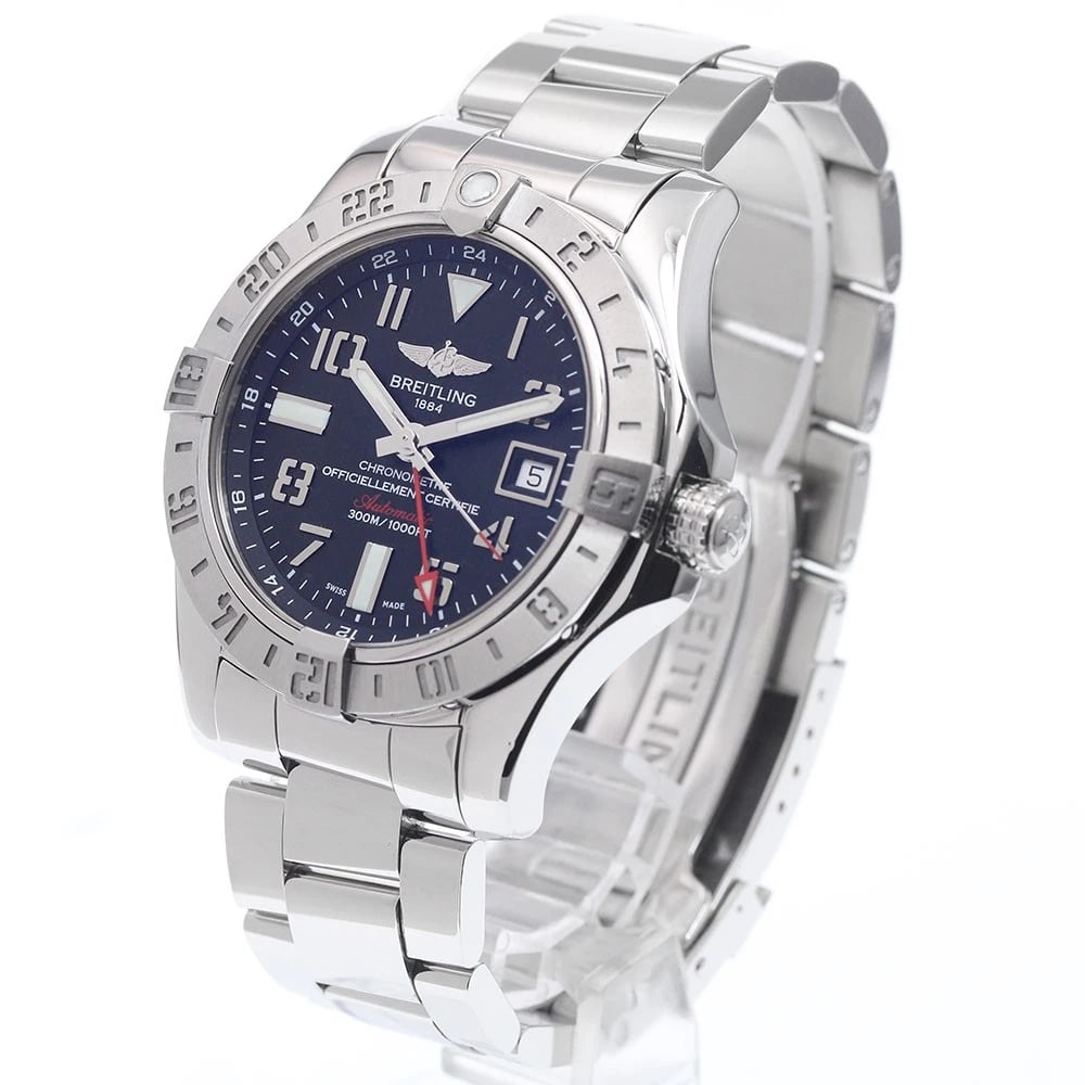 BREITLING AVENGER DATE BLACK AUTOMATIC WATCH - 2