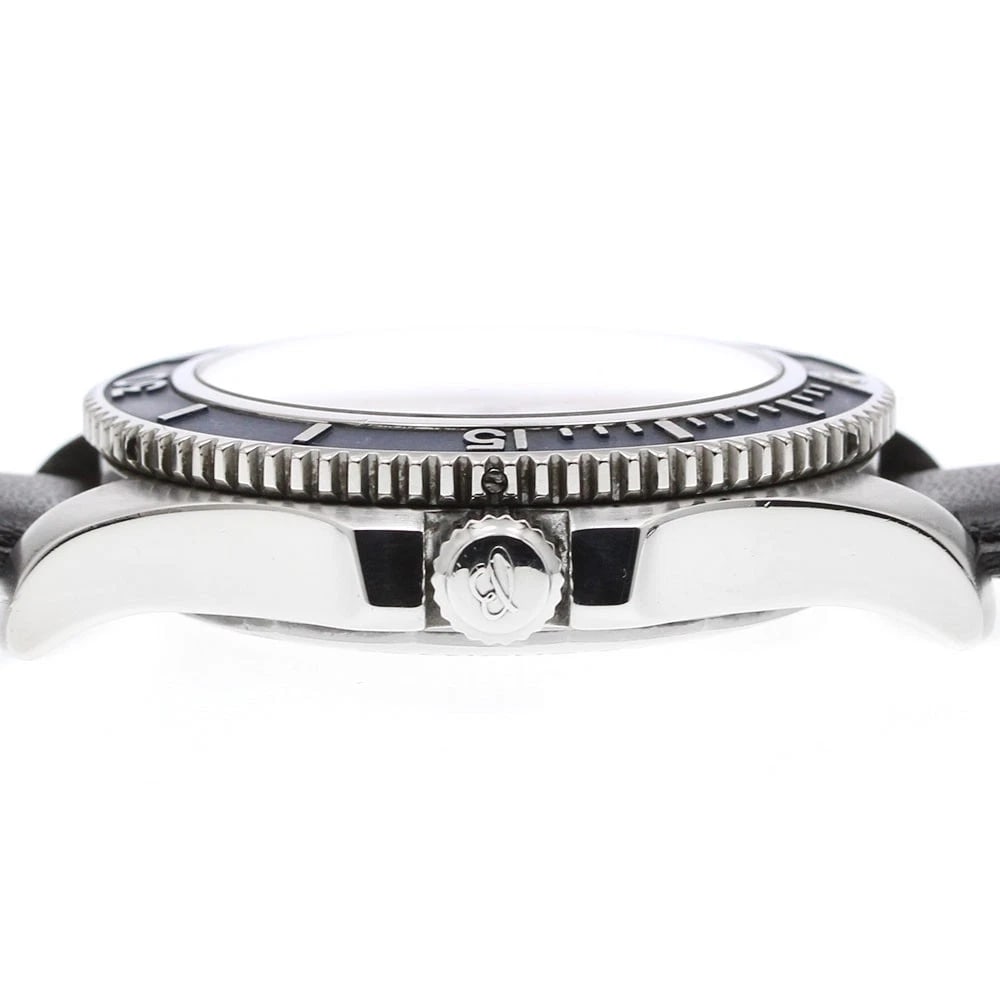 BREITLING SUPER OCEAN DATE WHITE AUTOMATIC WATCH - 3
