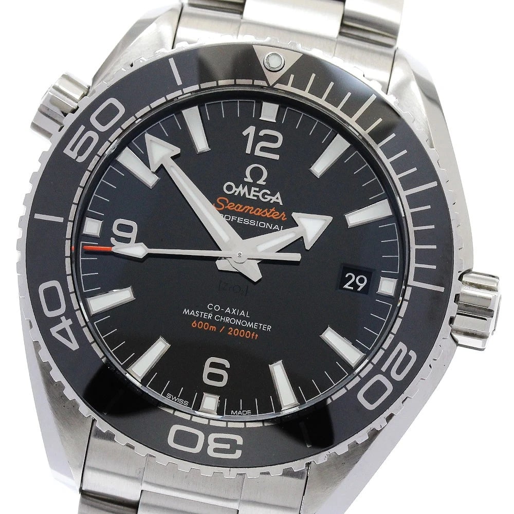 OMEGA SEAMASTER PLANET OCEANAUTOMATIC: OMEGA Seamaster Planet OceanAutomatic Brand: OMEGA Type: Wristwatch Material: Band Material Stainless Steel, Case Material Stainless Steel Color: Band Color Silver, Dial Colorblack, Case ColorSilver