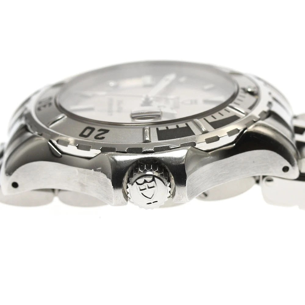 TUDOR HYDRO DATE SILVER AUTOMATIC WATCH - 3
