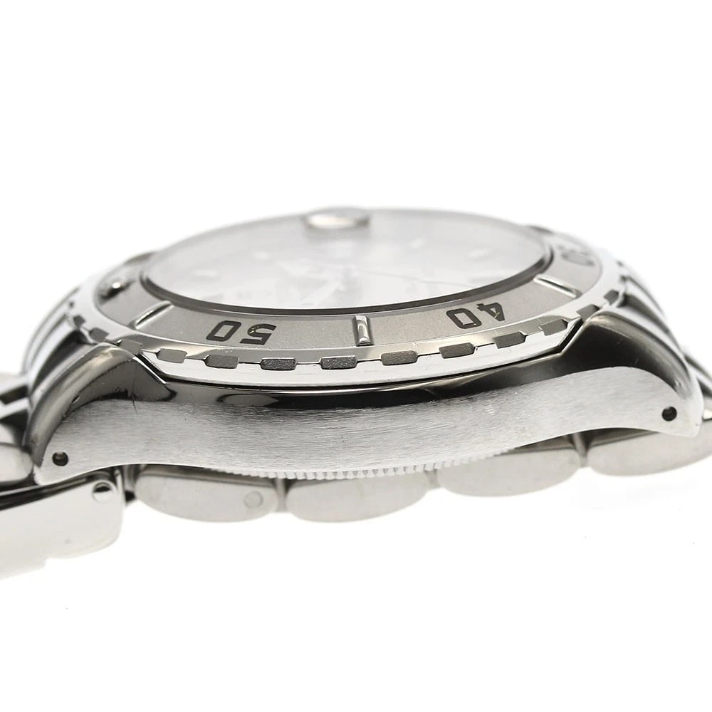 TUDOR HYDRO DATE SILVER AUTOMATIC WATCH - 4