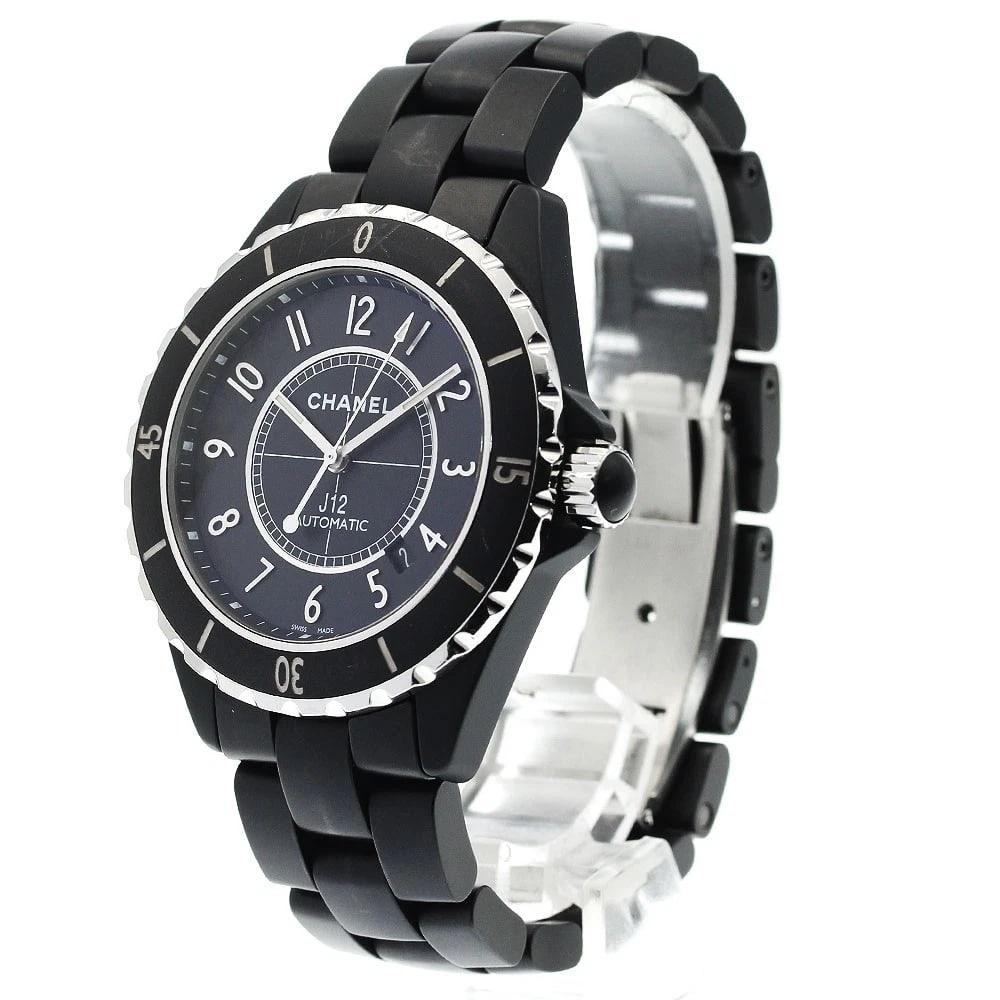 CHANEL J12 MATTE BLACK CERAMIC AUTOMATIC - 2