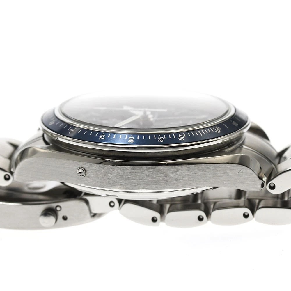 OMEGA SPEEDMASTER NAVY AUTOMATIC WATCH - 4