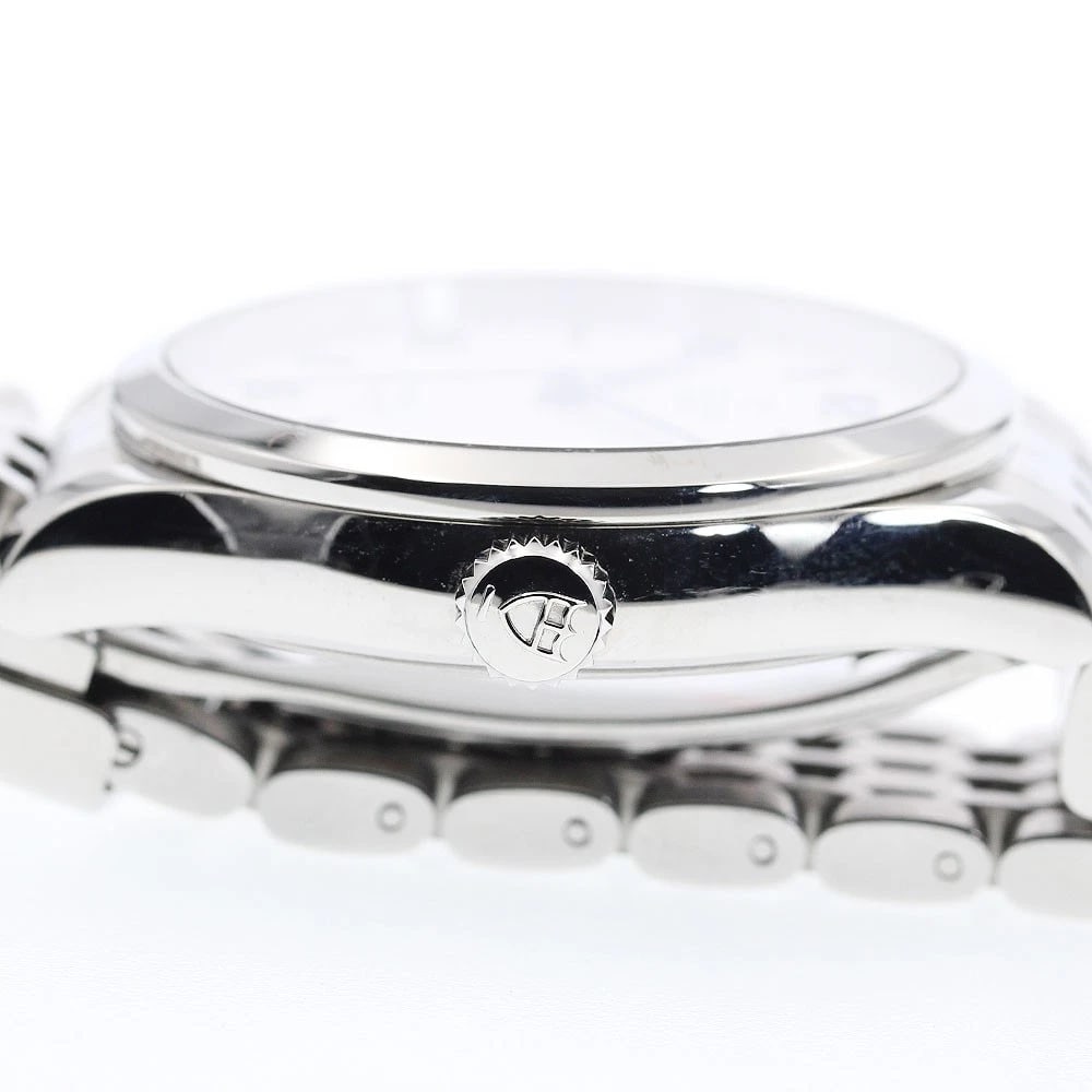 TUDOR DATE WHITE AUTOMATIC WATCH - 4