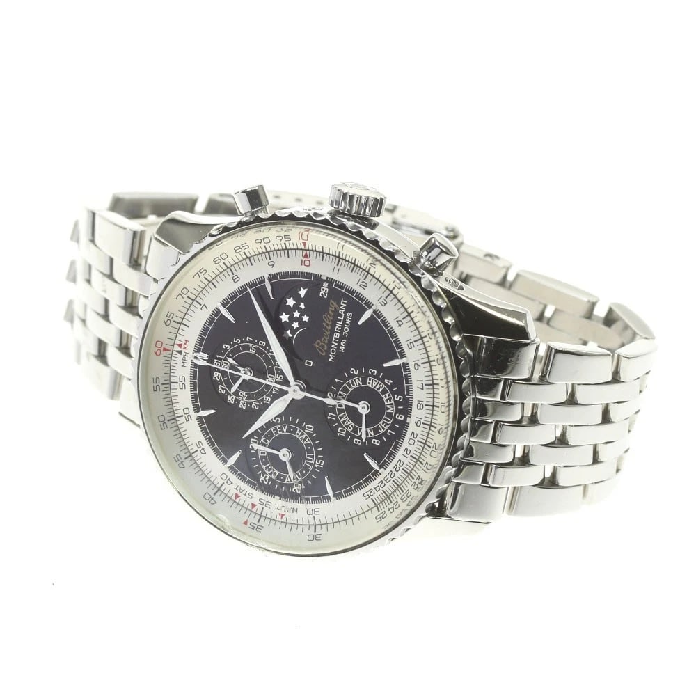 BREITLING NAVITIMER MONTBRILLANT CHRONOGRAPH AUTOMATIC WATCH - 2
