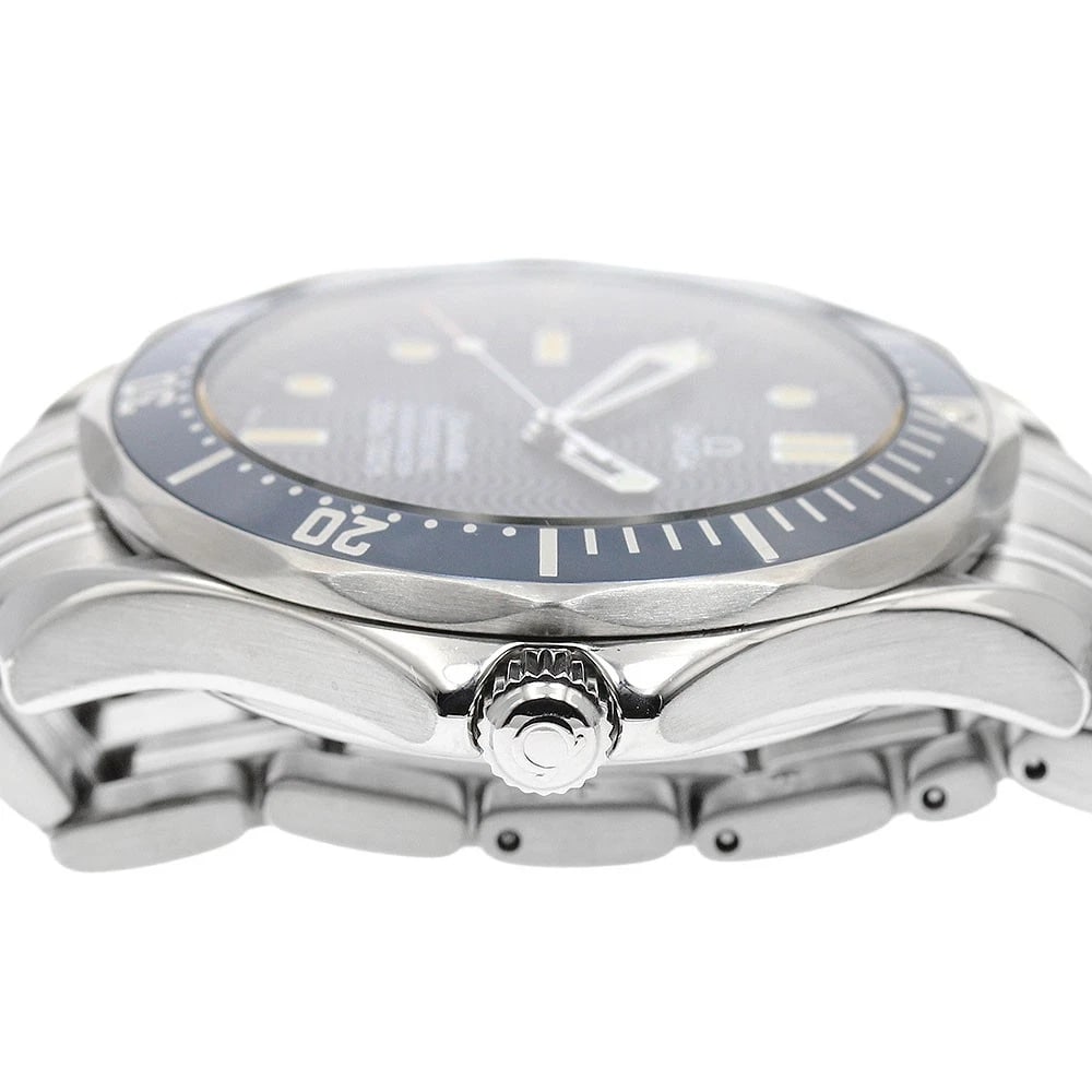 OMEGA SEAMASTER DATE NAVY AUTOMATIC WATCH - 3
