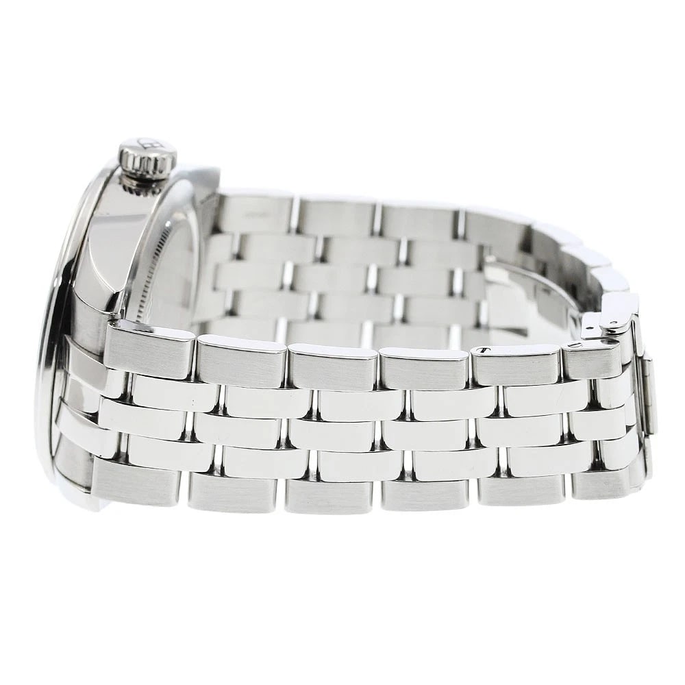 TUDOR GLAMOR DATE SILVER AUTOMATIC WATCH - 3