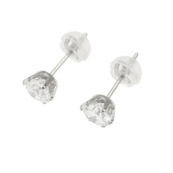 PT900 DIAMOND EARRINGS - 2