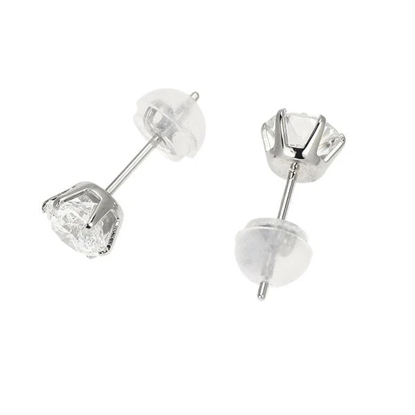 PT900 DIAMOND EARRINGS - 3