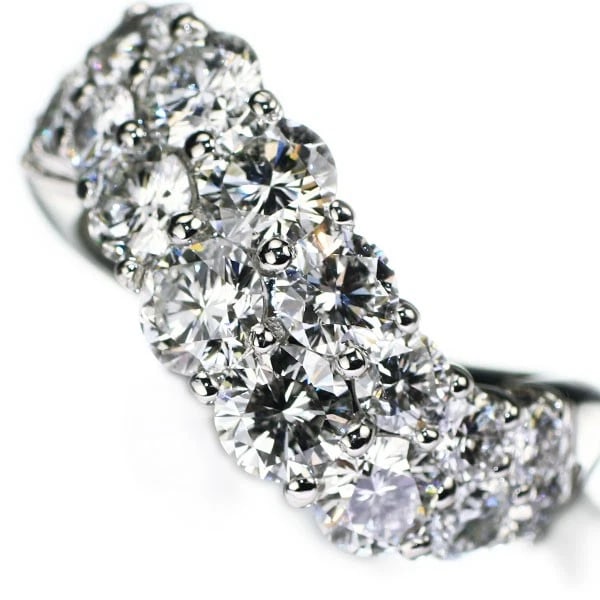 MONICKENDAM PT 900 DIAMOND RING - 2