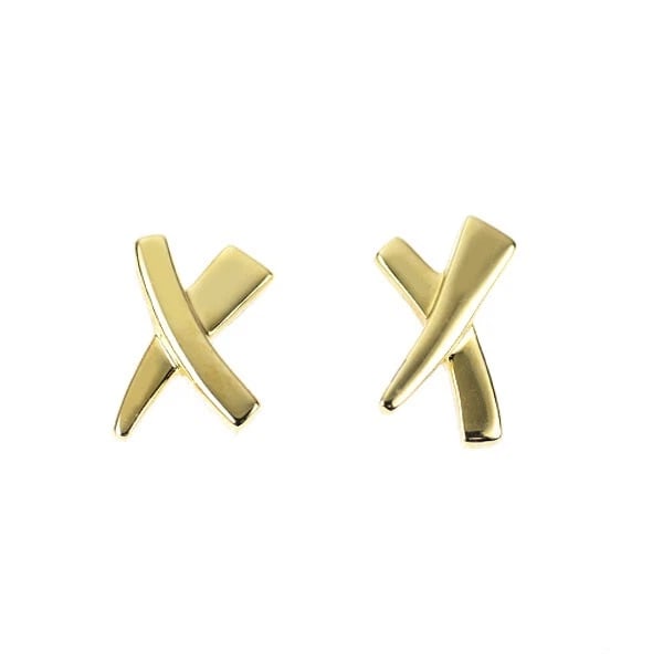 TIFFANY K18YG PIERCING: Tiffany K18YG piercing Brand: Tiffany Type: piercing Material: K18YG, Color: Yellow Gold Size: Length/Width/Diameter (CM)8.0 Accessories: None Accessories Notice: When purchasing pre-owned goods,
