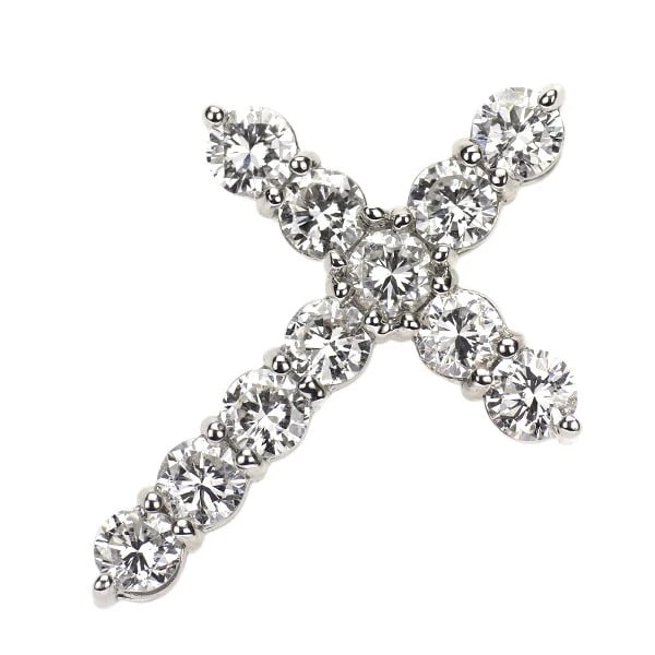 PT950 DIAMOND PENDANT TOP: Pt950 Diamond Pendant Top Brand: None Type: pendant top Material: Pt950, Main Stone/Creation Natural Color: Silver Size: Length/Width/Diameter (CM) 28.8 Accessories: None Accessories Notic