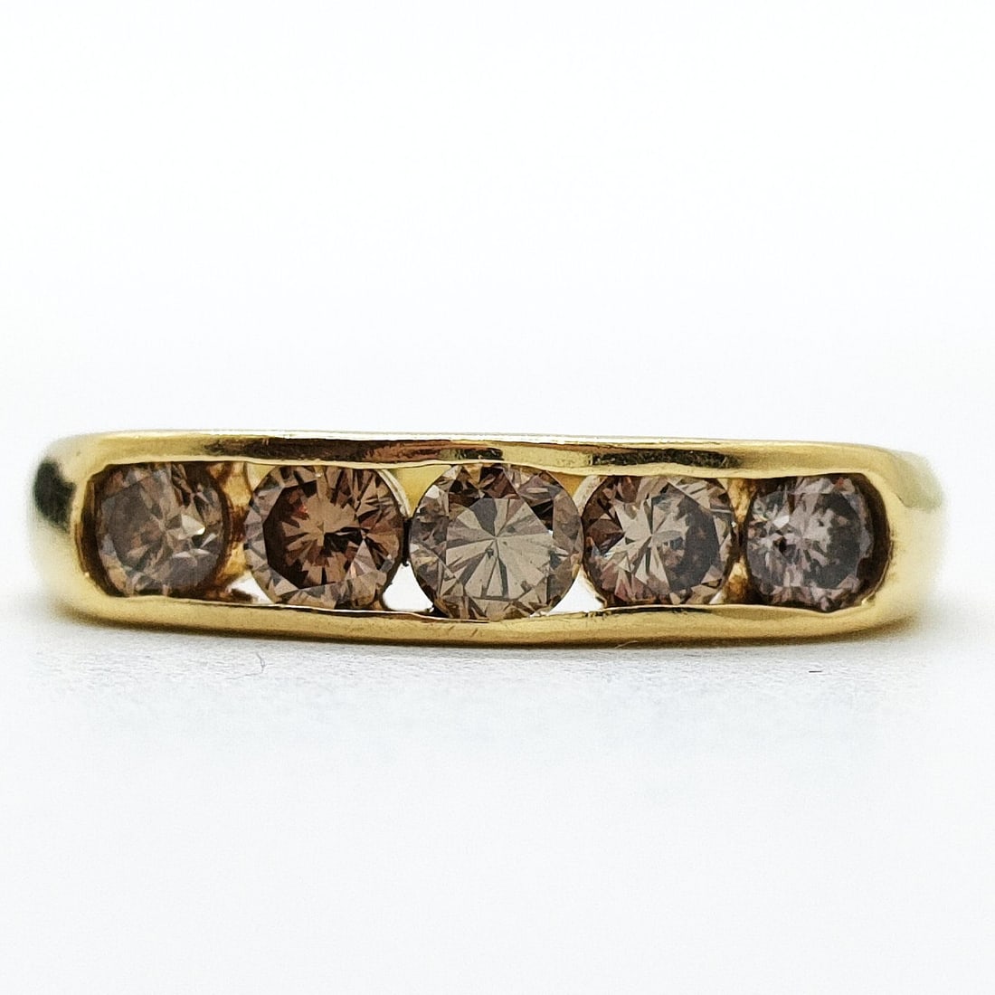 JEWELRY RING NATURAL DIAMOND GOLD (1 of 3)