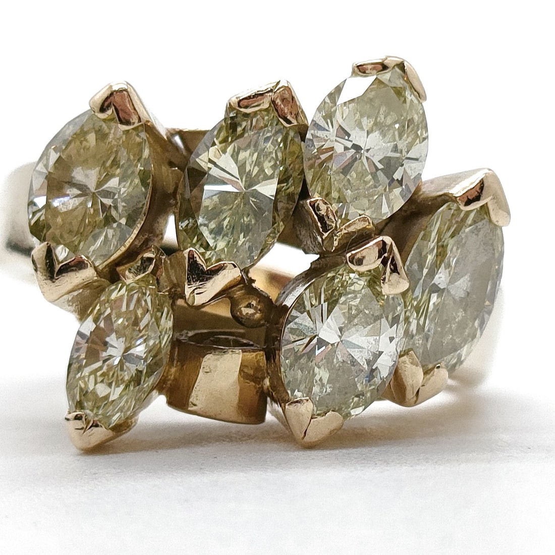 JEWELRY RING NATURAL DIAMOND GOLD (1 of 2)