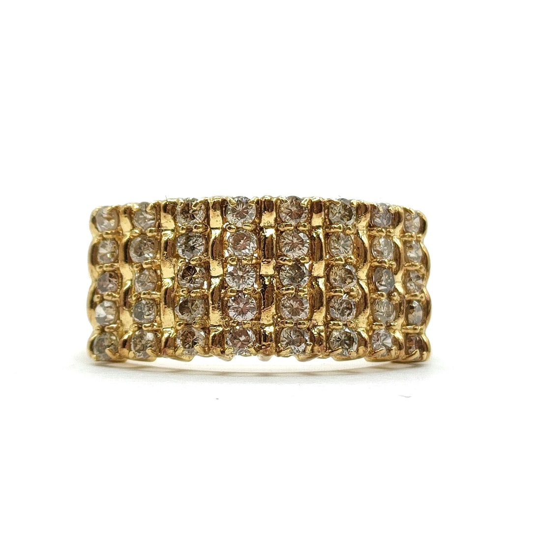 JEWELRY RING NATURAL DIAMOND GOLD (1 of 3)