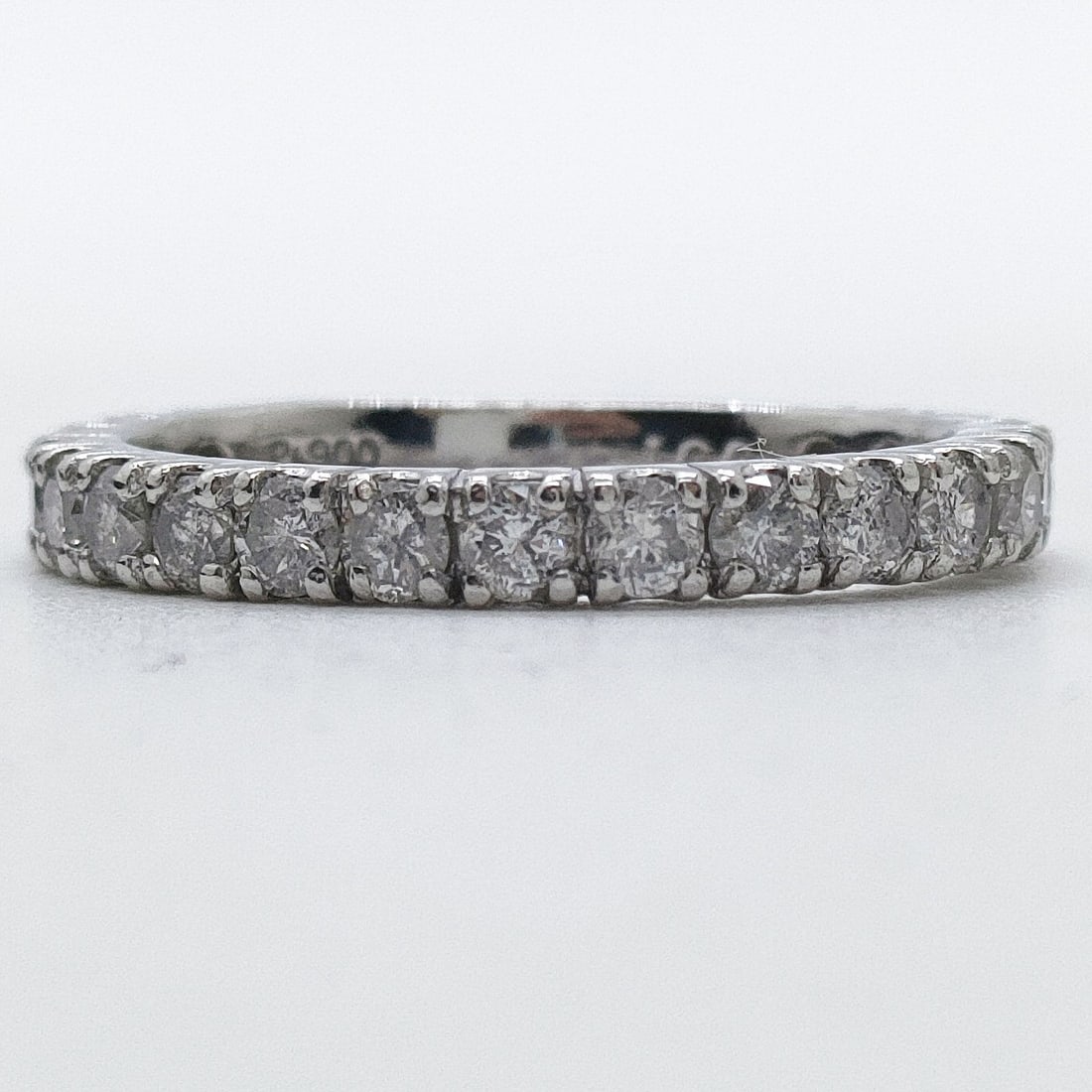 JEWELRY RING NATURAL DIAMOND PLATINUM: Jewelry Ring Natural Diamond Platinum Brand: Unbranded Type: Ring Material: Platinum, Color: Platinum Size: US 5 3/4 Accessories: None Accessories Notice: When purchasing pre-owned goods,
