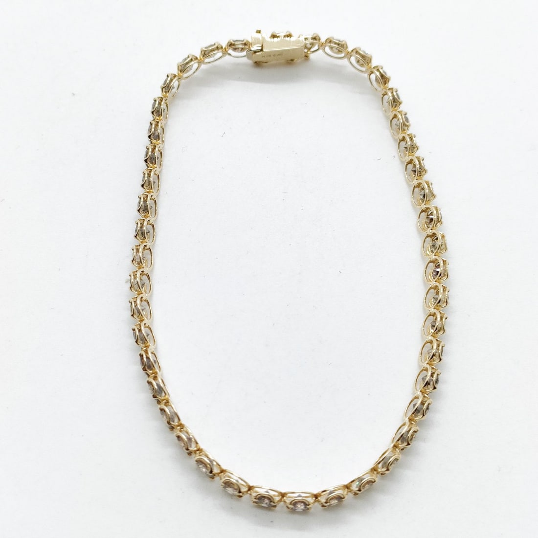 JEWELRY BRACELET NATURAL DIAMOND GOLD (1 of 4)