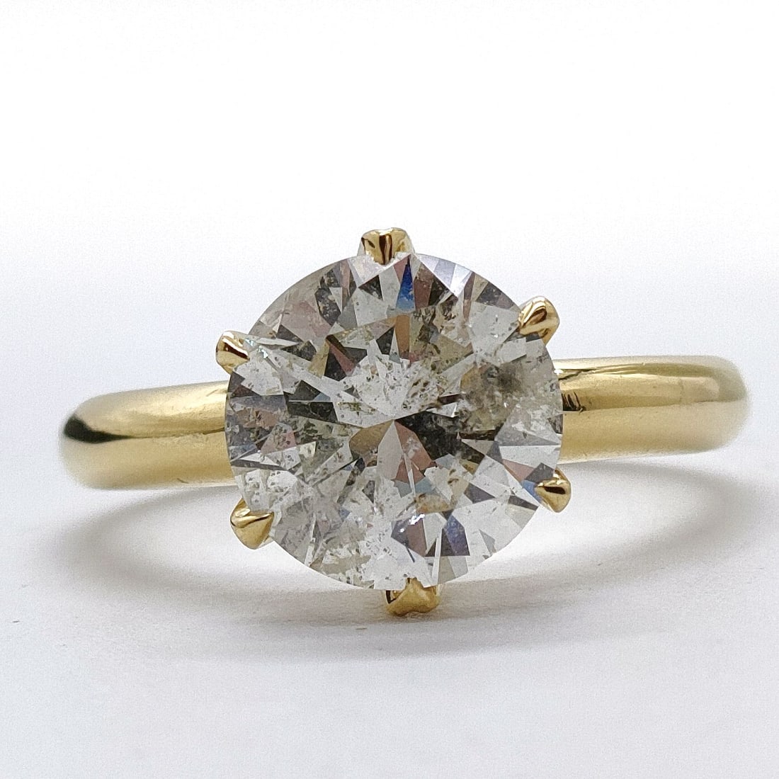 JEWELRY RING NATURAL DIAMOND GOLD (1 of 3)