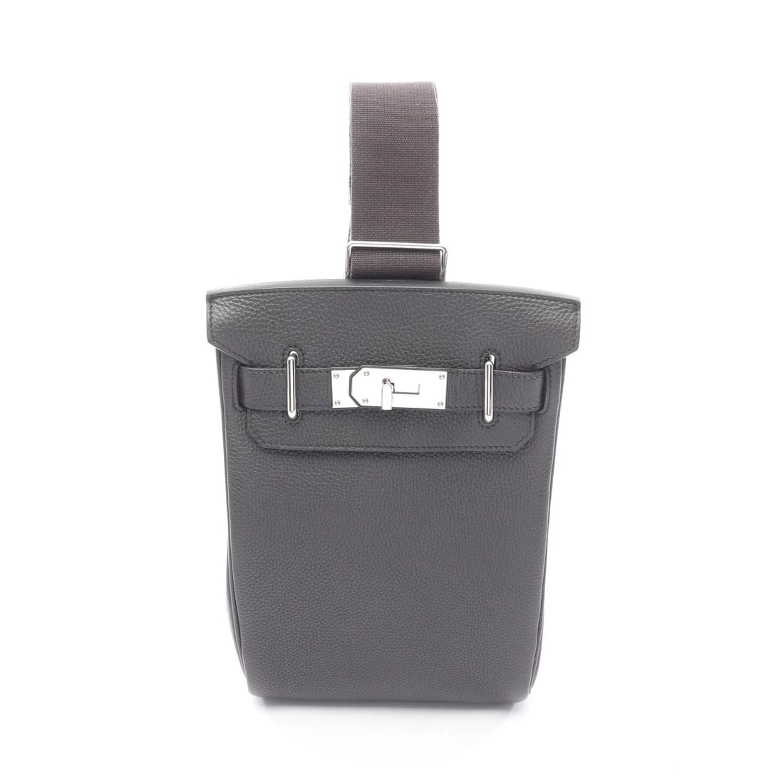 HERMES KELLY PM BODY BAG GRAY LEATHER: Hermes Kelly PM Body Bag Gray Leather Brand: Hermes Type: Body Bag Material: Leather Color: Gray Size: W18cm x H27cm x D8cm Accessories: None Accessories Notice: When purchasing pre-owned