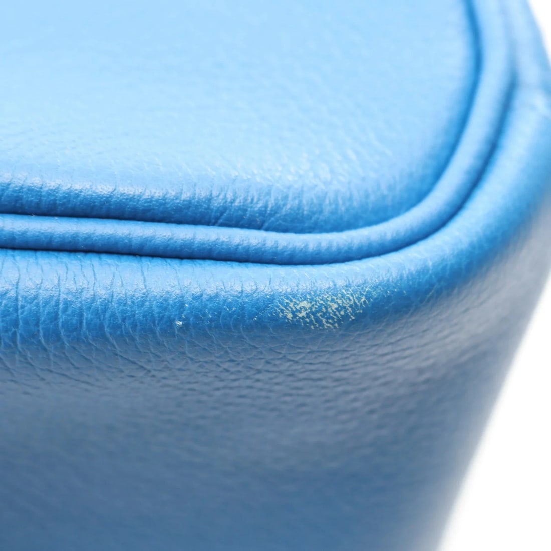 HERMES 30 SHOULDER BAG BLUE - 5