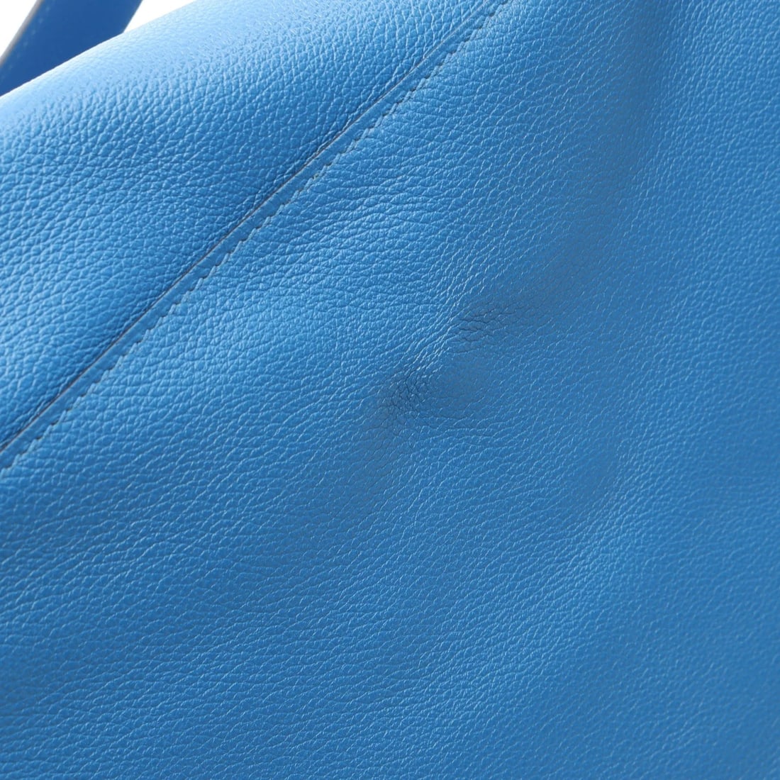 HERMES 30 SHOULDER BAG BLUE - 6