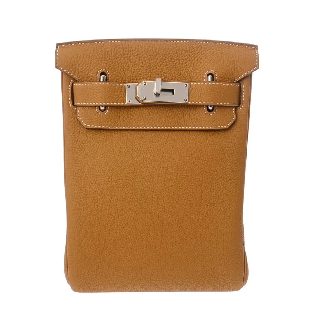 HERMES KELLY SHOULDER BAG TOGO LEATHER SILVER: Hermes Kelly Shoulder Bag Togo Leather Silver Brand: Hermes Type: Shoulder Bag Material: Togo Leather Color: Silver Size: W 17.5cm / H 26.5cm / D 8cm Accessories: None Accessories Notice: