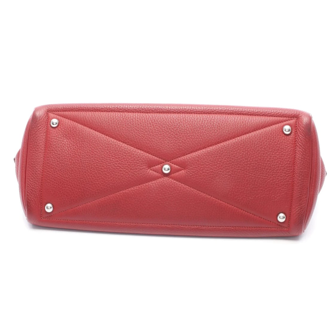 HERMES 35 HANDBAG RED - 5