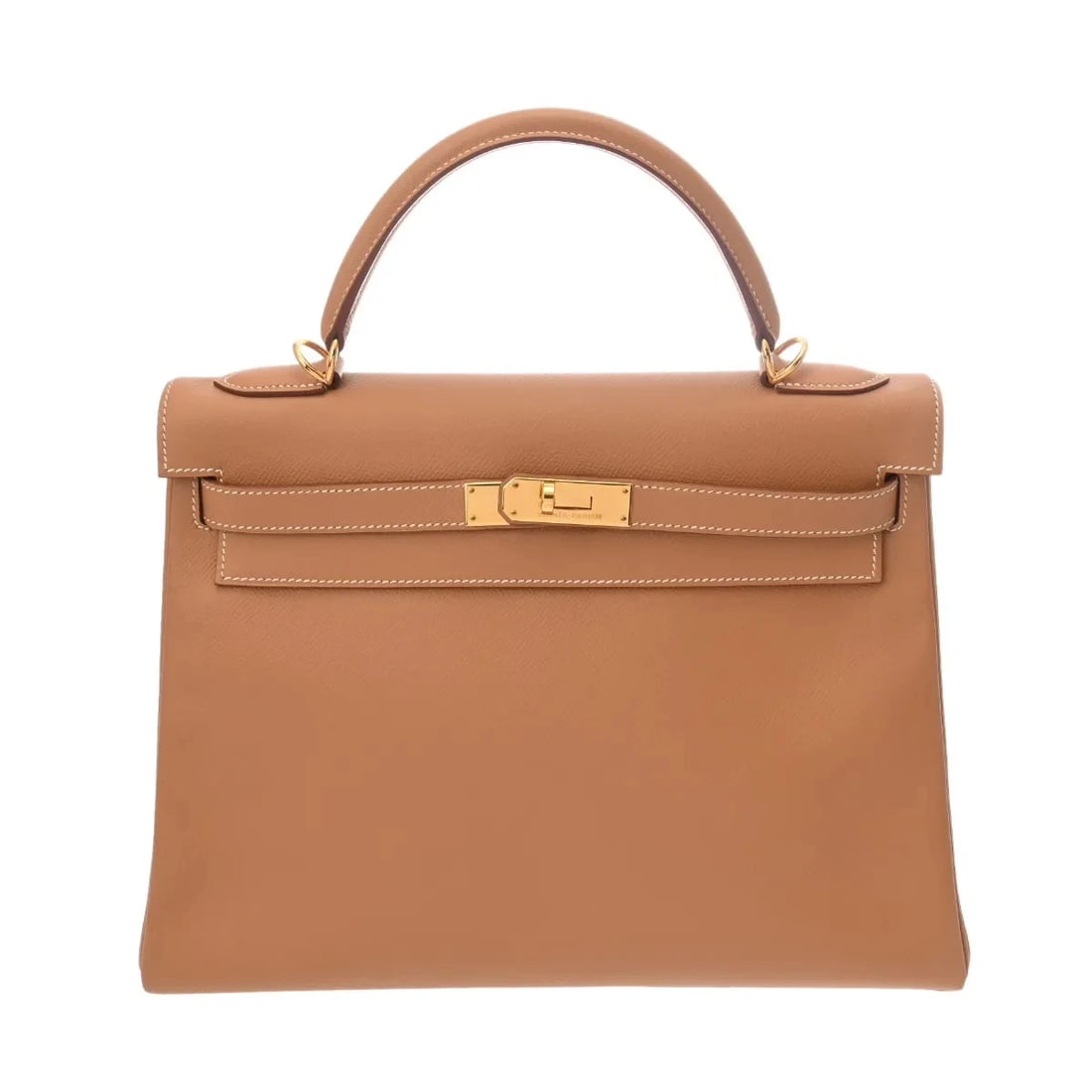 HERMES KELLY HANDBAG GOLD: Hermes Kelly Handbag Gold Brand: Hermes Type: Handbag Material: none Color: Gold Size: W 32cm / H 22cm / D 12cm Accessories: None Accessories Notice: When purchasing pre-owned goods, pleas