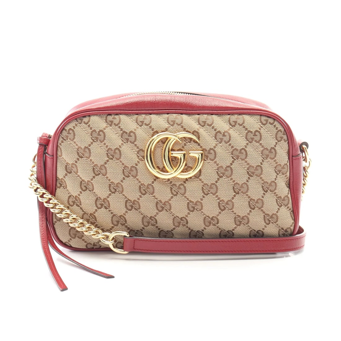 GUCCI GG GG SHOULDER BAG BEIGE LEATHER: Gucci GG GG Shoulder Bag Beige Leather Brand: Gucci Type: Shoulder Bag Material: Leather Color: Beige Size: W24cm x H14cm x D7cm Accessories: None Accessories Notice: When purchasing pre-o