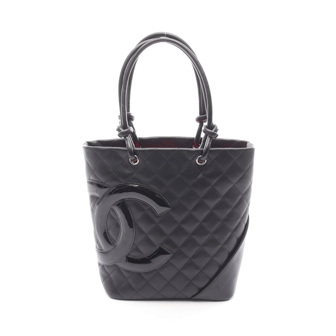 CHANEL TOTE BAG BLACK LEATHER: Chanel Tote Bag Black Leather Brand: Chanel Type: Tote Bag Material: Leather Color: Black Size: W20cm x H24cm x D11.5cm Accessories: None Accessories Notice: When purchasing pre-owned good