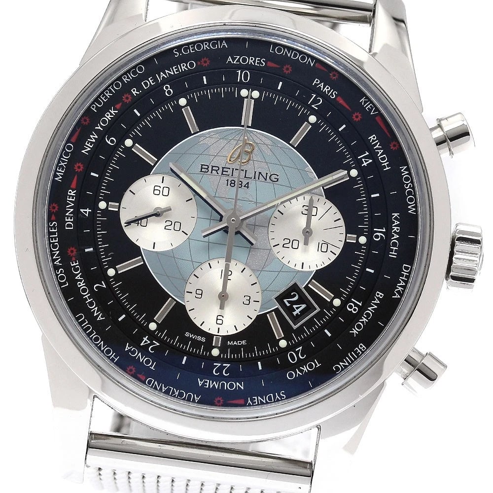 BREITLING TRANSOCEAN CHRONOGRAPH DATE AUTOMATIC WATCH