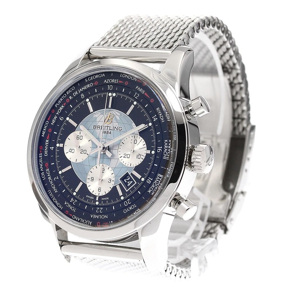 BREITLING TRANSOCEAN CHRONOGRAPH DATE AUTOMATIC WATCH - 2