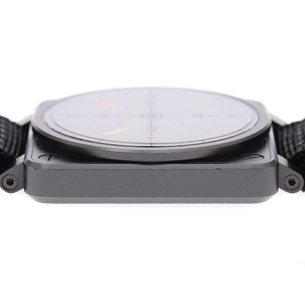 BELL?ROSS RADAR BLACK AUTOMATIC WATCH - 4