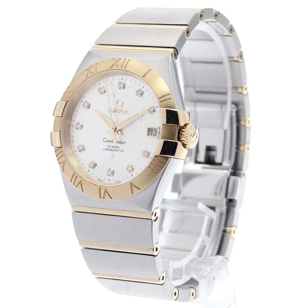 OMEGA CONSTELLATION DATE DIAMOND AUTOMATIC WATCH - 2