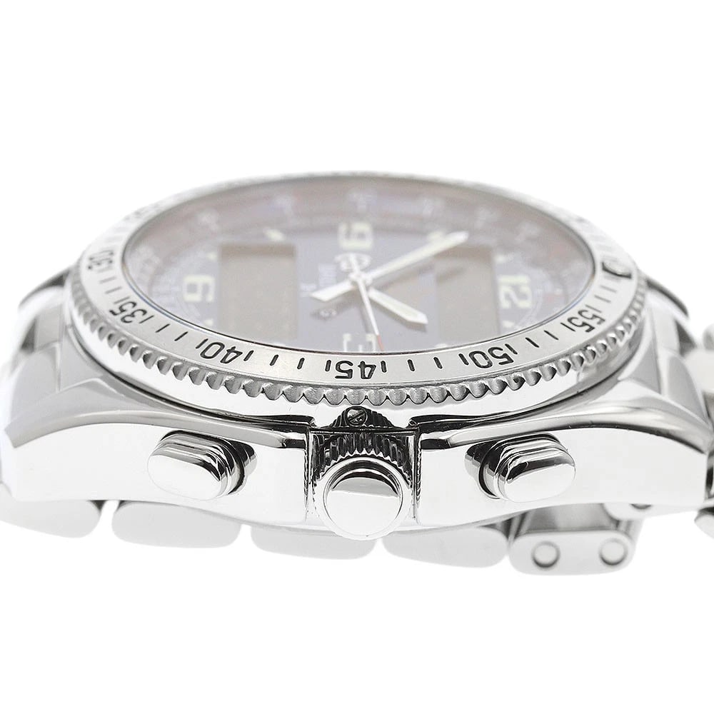 BREITLING BLUE QUARTZ WATCH - 4