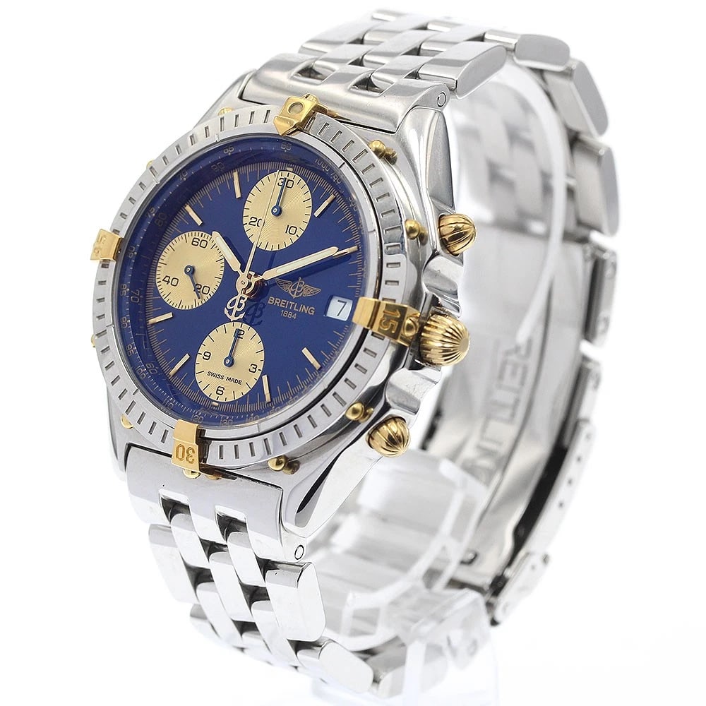 BREITLING CHRONOMAT DATE NAVY AUTOMATIC WATCH - 2