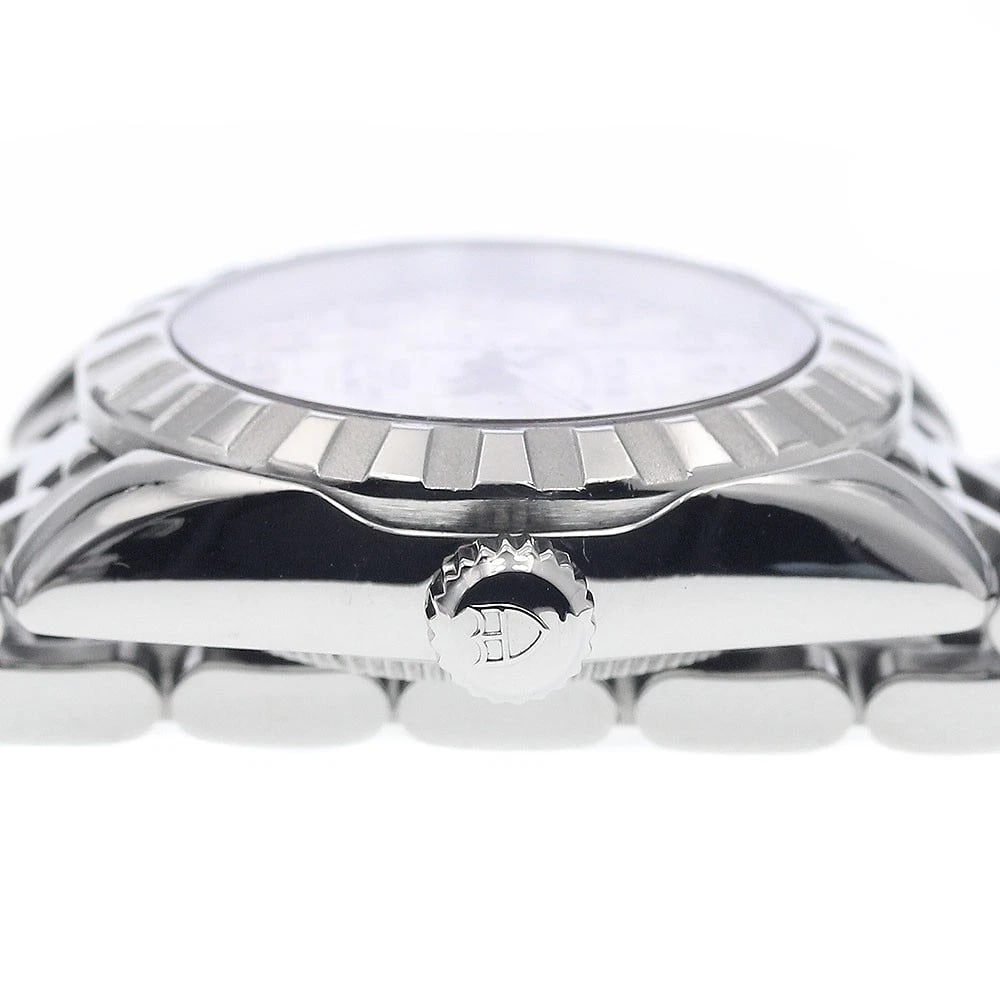 TUDOR CLASSIC DATE DIAMOND SILVER AUTOMATIC WATCH - 4