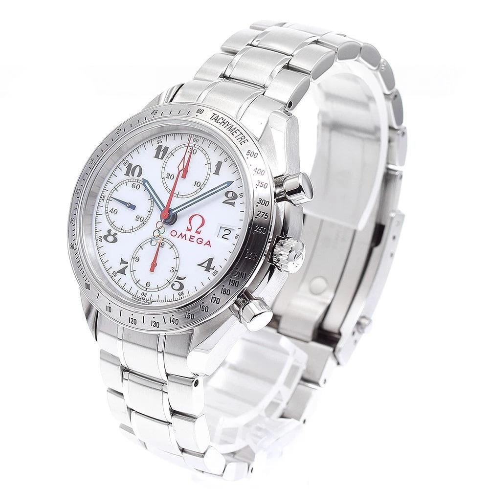 OMEGA SPEEDMASTER OLYMPIC COLLECTION AUTOMATIC WATCH - 2