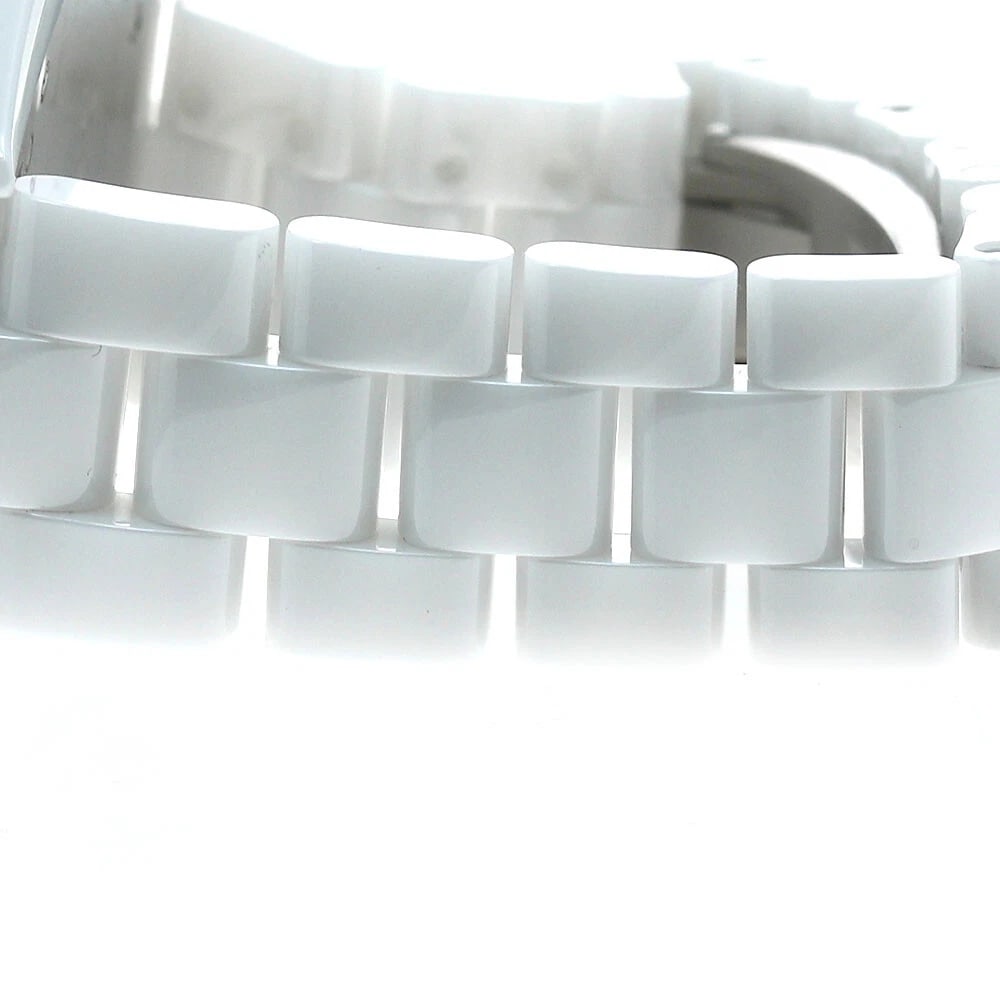 CHANEL J12 WHITE CERAMIC AUTOMATIC WATCH - 3