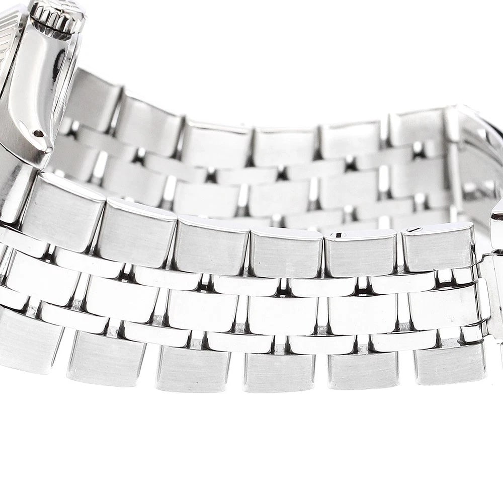 TUDOR PRINCE DATE DIAMOND SILVER AUTOMATIC WATCH - 4