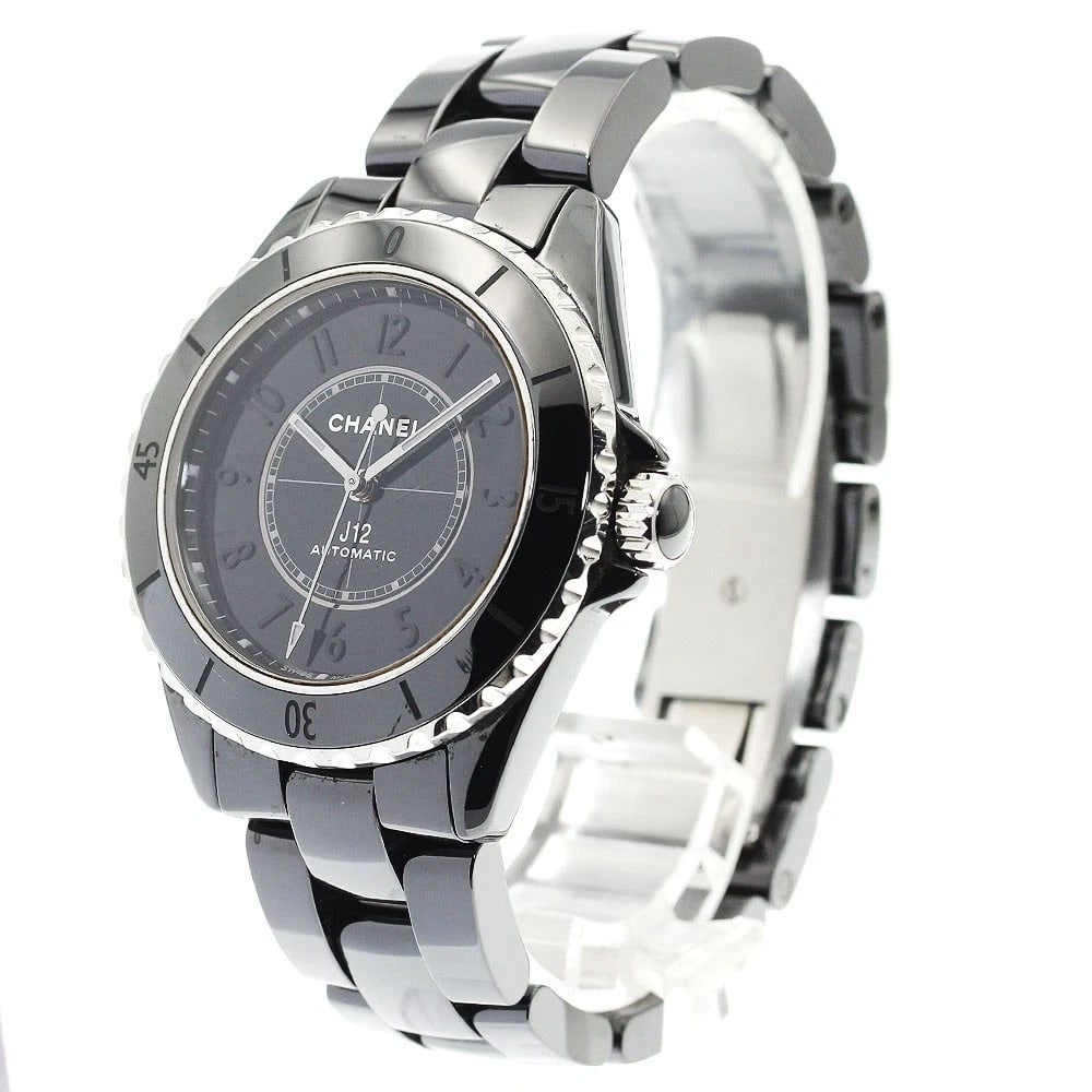 CHANEL J12 PHANTOM BLACK AUTOMATIC WATCH - 2