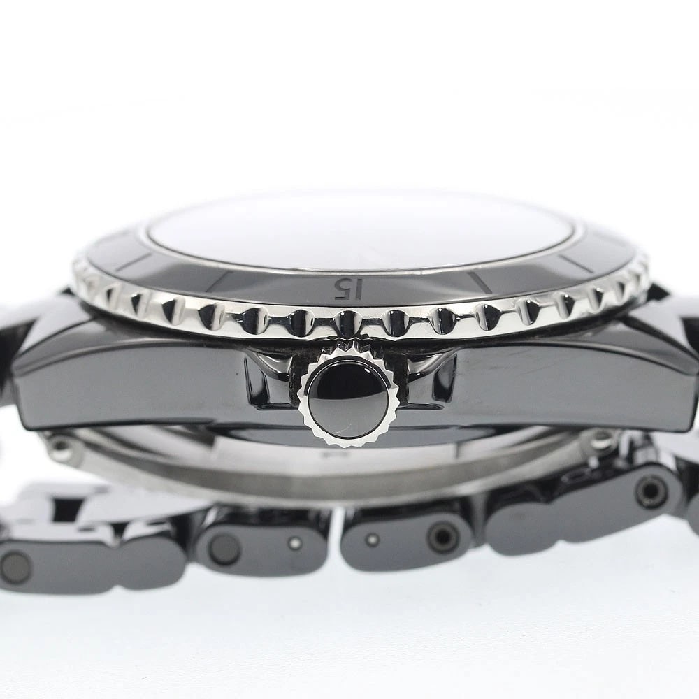 CHANEL J12 PHANTOM BLACK AUTOMATIC WATCH - 3