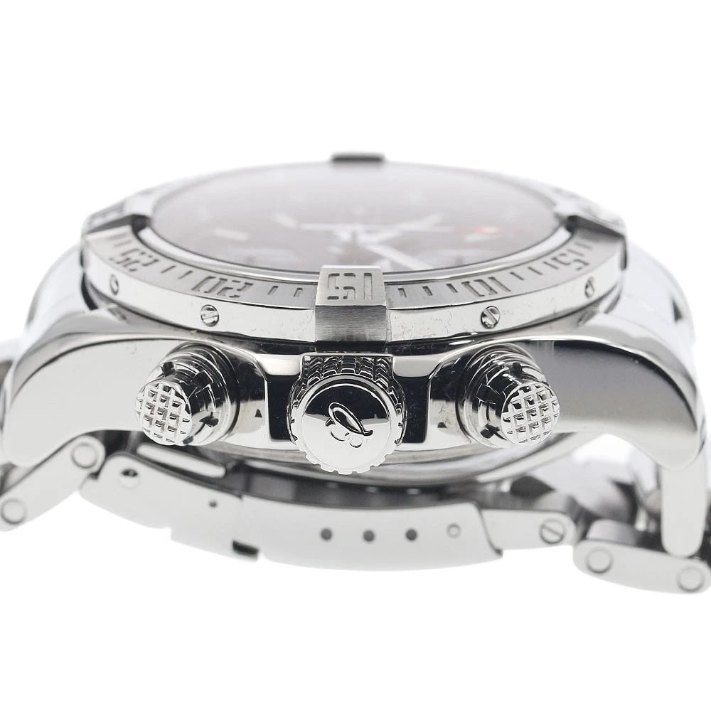 BREITLING AVENGER DATE BLACK AUTOMATIC WATCH - 4
