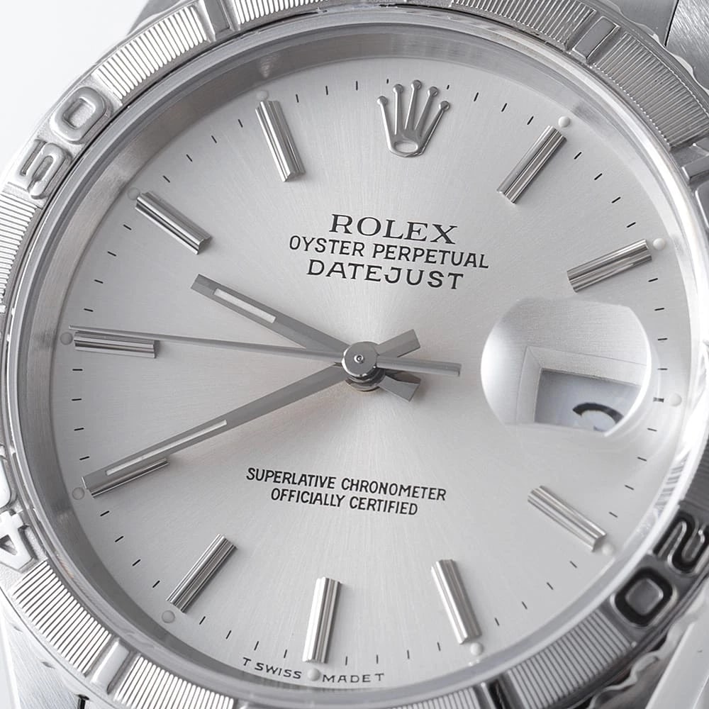 ROLEX DATEJUST THUNDERBIRD SILVER WATCH - 4