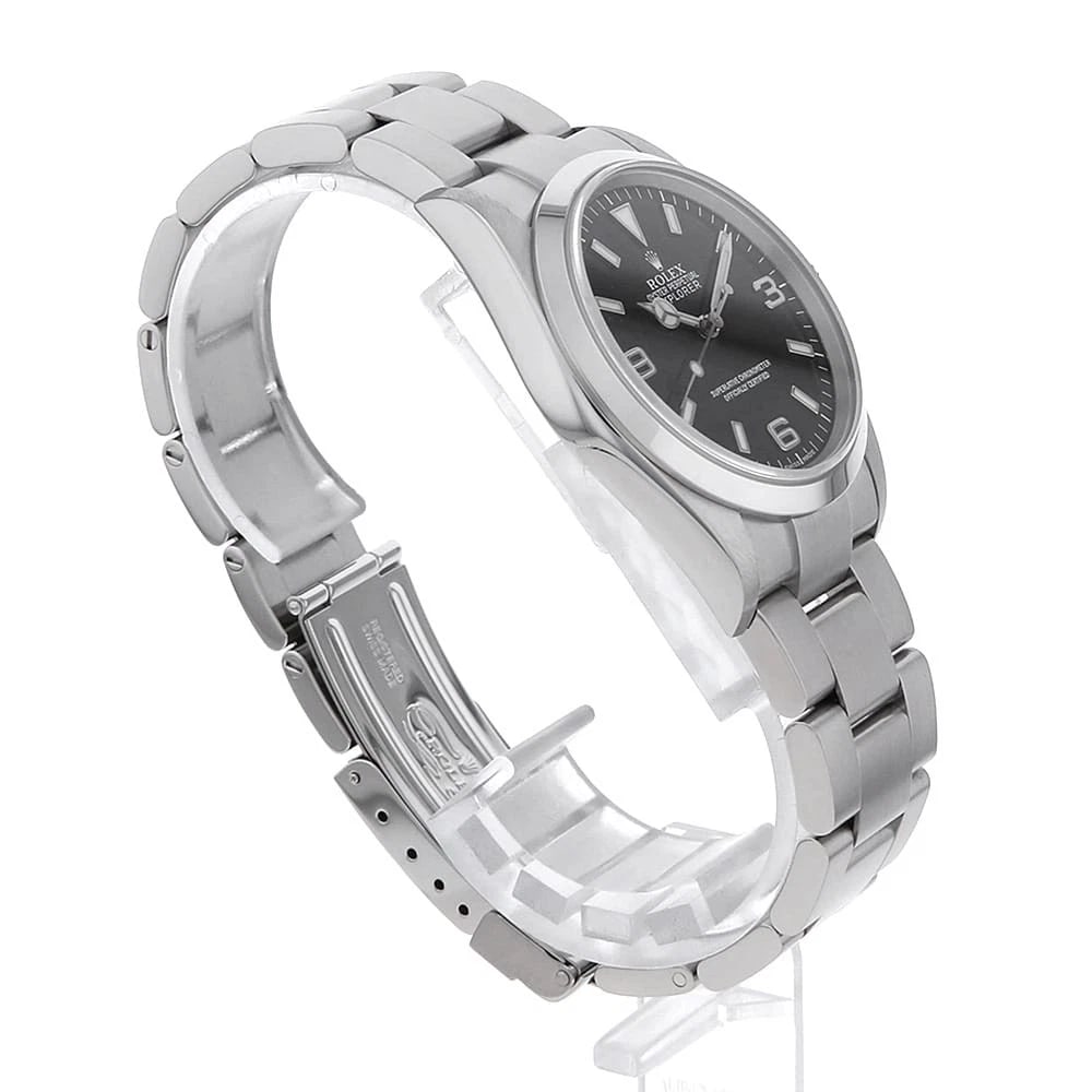 ROLEX EXPLORER BLACK WATCH - 3