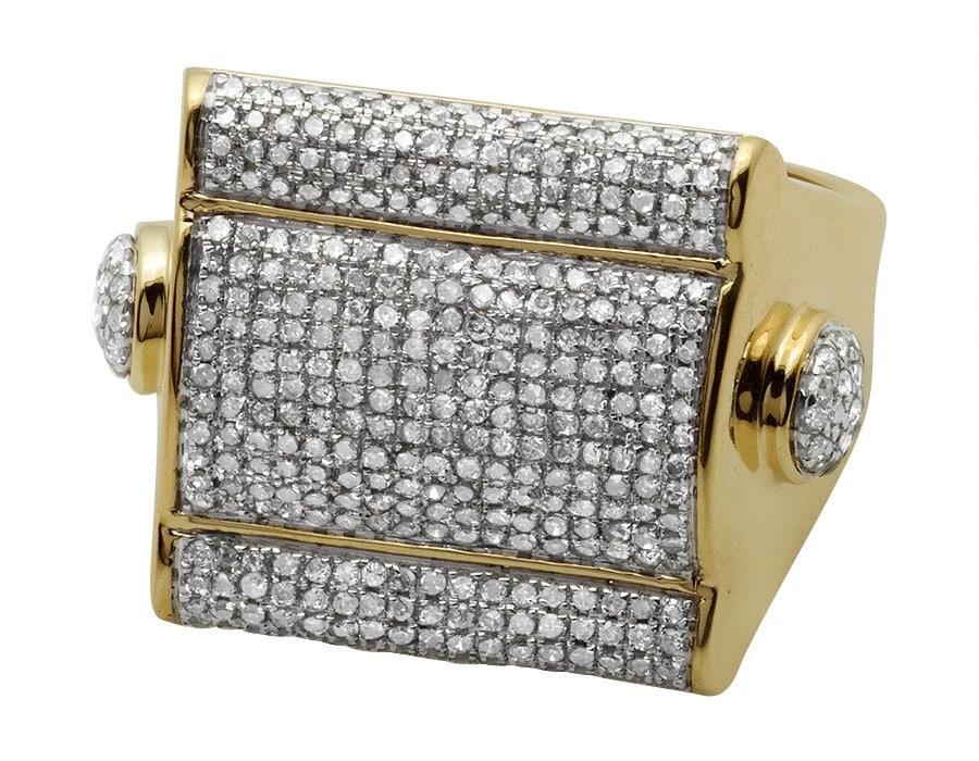 GENUINE DIAMOND XL STATEMENT RING - 2