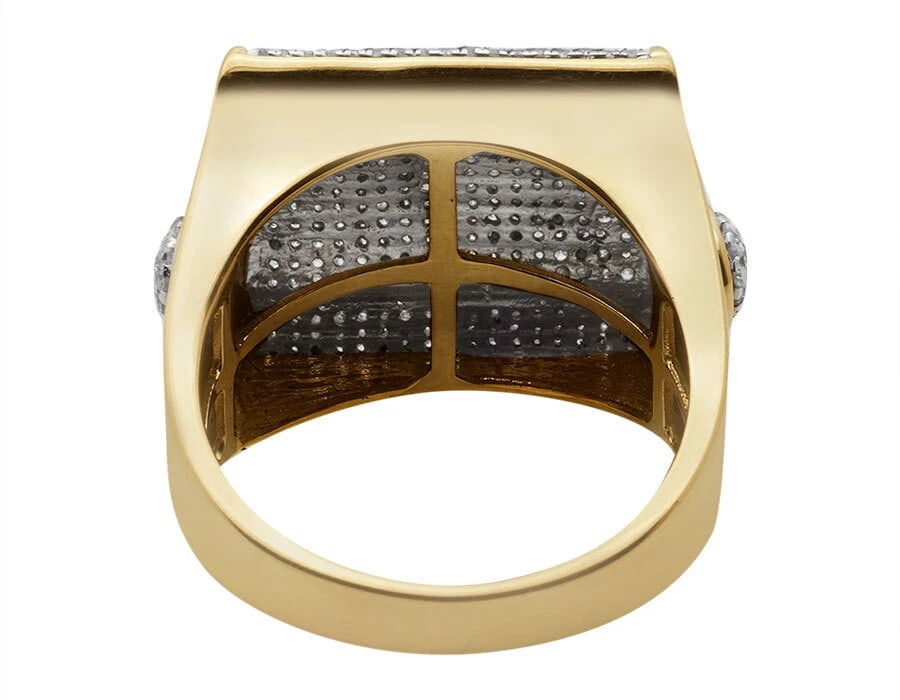 GENUINE DIAMOND XL STATEMENT RING - 3