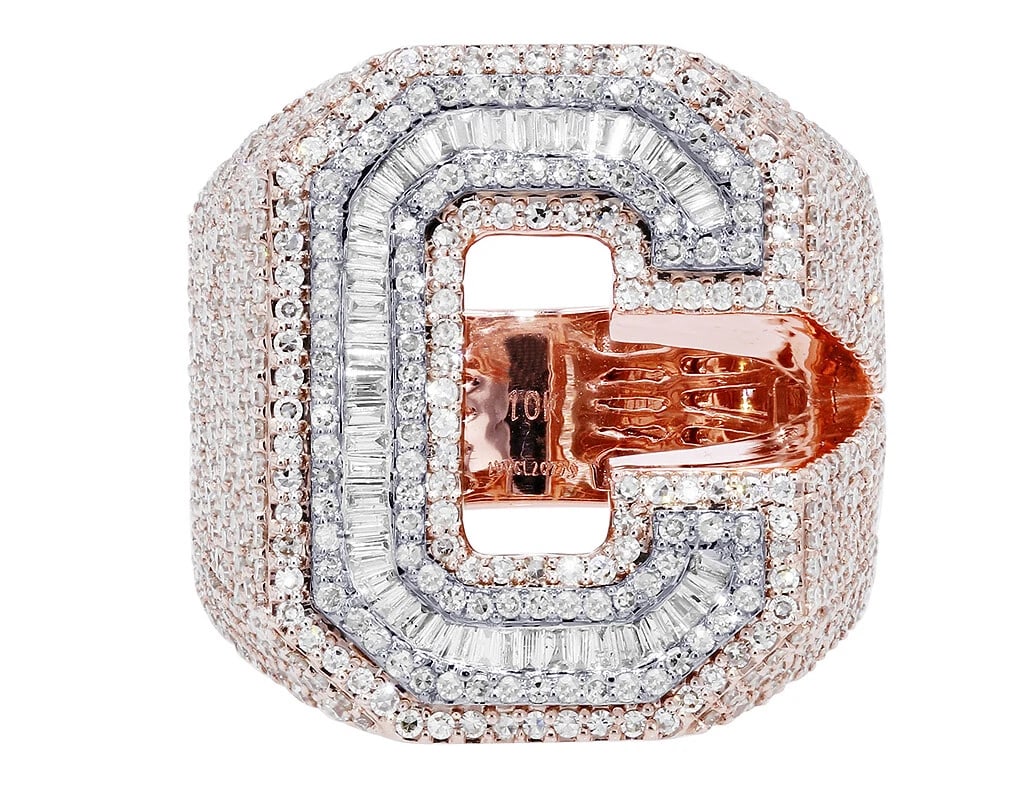 INITIAL "C" DIAMOND RING - 2