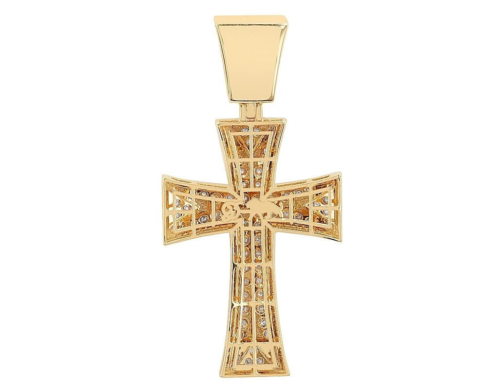 DIAMOND CROSS PENDANT - 3